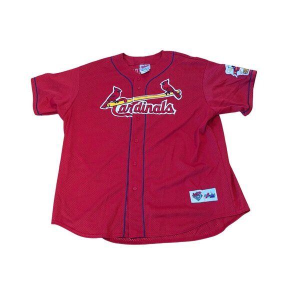 Vintage Majestic Authentic St. Louis Mark McGwire #25 MLB Jersey Men's 2XL NWT - Picture 2 of 10